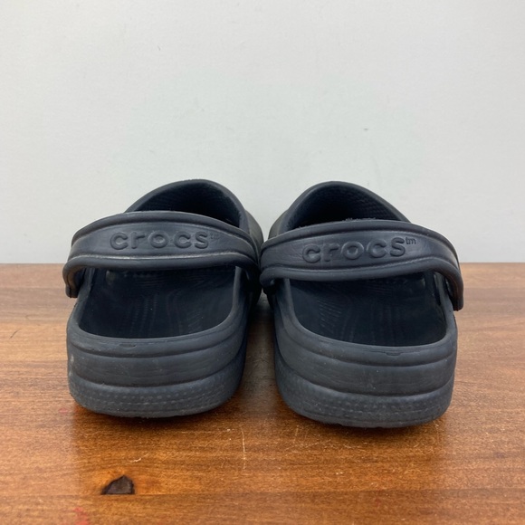 Crocs Classic Authentic Unisex Slides Clogs Black 5 Men And 7 Women’s Pre Owned - Picture 6 of 11